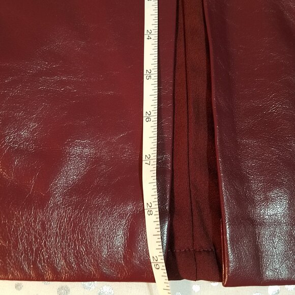 Edited by Hunter McGrady Women’s Faux Leather Skirt – Black – Size 12 –Brand NEW - Picture 10 of 16